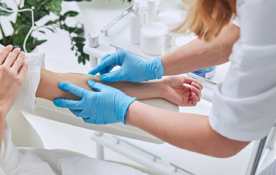 Premium clinical laboratory with precision peptide compounds and quality verification